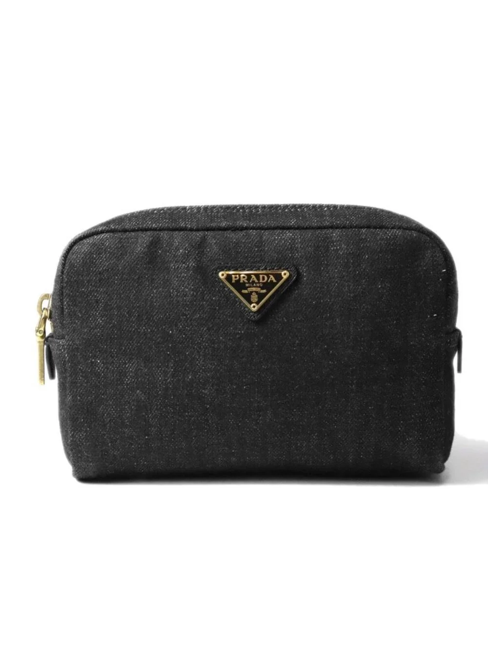 Prada Pouch Denim Black